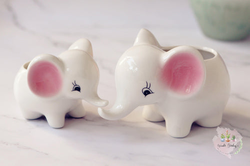 Ceramic Elephant Plant Pot